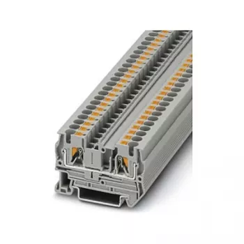 Phoenix 3211757 morsetto passante PT 4, Push-in, 4 mm², 1000 V, 32 A, grigio