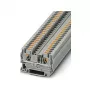 Phoenix 3211757 morsetto passante PT 4, Push-in, 4 mm², 1000 V, 32 A, grigio