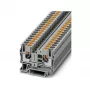 Phoenix 3211813 PT 6 morsetto passante push-in, 6 mm², grigio