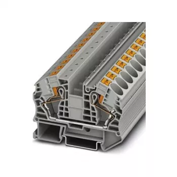 Phoenix 3212138 PT 16 N morsetto passante, connessione push-in, 16 mm², 1000 V, 76 A, grigio