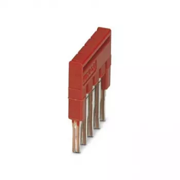 Phoenix 3213043 FBS 5-3.5 ponticello a innesto, 5 poli, passo 3,5 mm, rosso