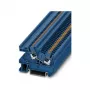 Phoenix 3213969 PTI 2,5 BU morsetto di installazione push-in, blu, 2,5 mm², 24 A, 500 V, guida DIN