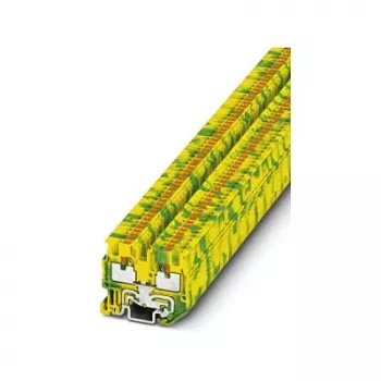 Phoenix Contact MPT 1,5/S-PE morsetto mini di terra, Push-in, 1,5 mm², verde-giallo, 3248110