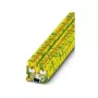 Phoenix Contact MPT 1,5/S-PE morsetto mini di terra, Push-in, 1,5 mm², verde-giallo, 3248110
