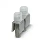 Phoenix Contact 0201333 ponte fisso FBI 2-15, isolato, 2 poli, 5,2 mm, grigio
