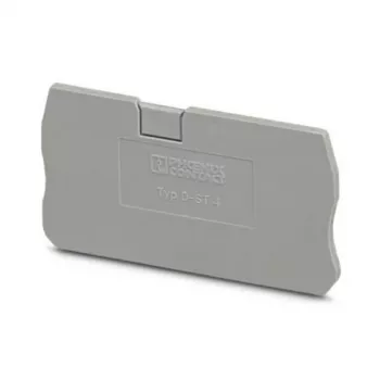 Phoenix Contact 3030420 D-ST 4 coperchio terminale per morsetti a barra ST 4, grigio