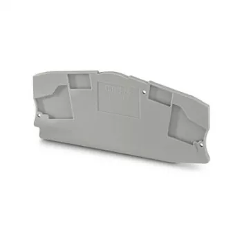 Phoenix Contact D-DTME 6 coperchio terminale per morsetti modulari DTME 6, grigio, poliammide, UL 94 V0