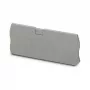 Phoenix Contact D-ST 2,5-QUATTRO coperchio terminale - grigio, poliammide, UL 94 V0, larghezza 2,2 mm