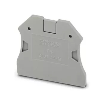 Phoenix 3047028 D-UT 2.5/10 Coperchio terminale per morsetti serie UT 2.5, grigio