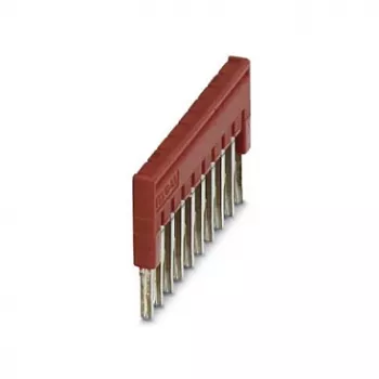 Phoenix Contact FBS 10-3.5 Ponticello a innesto, 10 poli, passo 3,5 mm, rosso