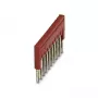 Phoenix Contact FBS 10-3.5 Ponticello a innesto, 10 poli, passo 3,5 mm, rosso