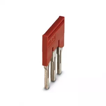 Phoenix Contact FBS 3-8 ponticello a innesto, 3 poli, passo 8,2 mm, rosso