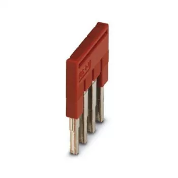 Phoenix Contact FBS 4-5 ponticello a innesto a 4 poli, rosso, 32 A, 500 V
