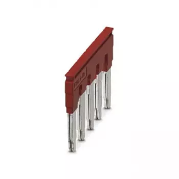 Phoenix Contact FBS 5-10 ponticello a innesto, 5 poli, passo 10 mm, rosso 3005948