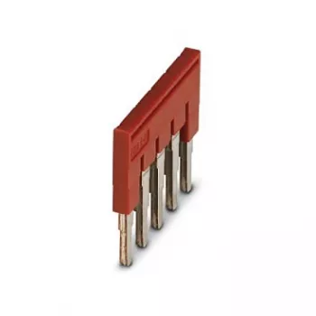 Phoenix Contact FBS 5-6 Ponticello a innesto a 5 poli, rosso, 24 A, passo 5,2 mm