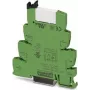 Relè di interfaccia Phoenix Contact PLC-RSC-24UC/21, bobina 24V AC/DC, 1 contatto in scambio, 6A, guida DIN, verde