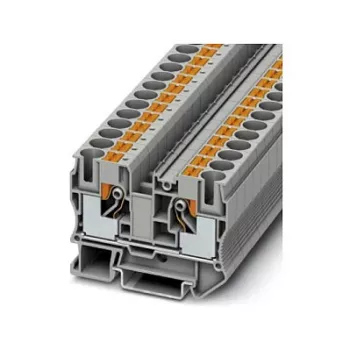 Phoenix 3212120 PT 10 morsetto passante push-in, 10 mm², grigio
