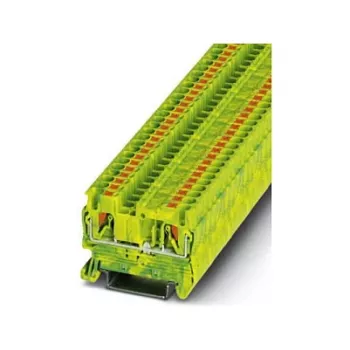 Phoenix Contact PT 2,5-PE morsetto di terra, Push-in, 2,5 mm², verde-giallo