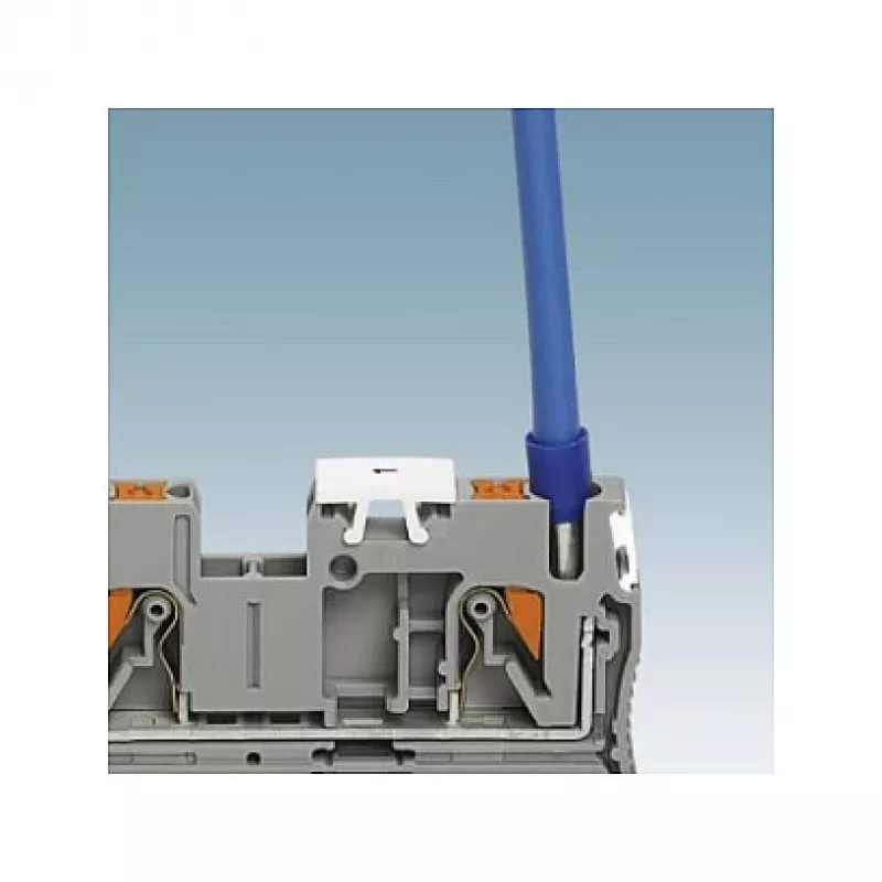 Phoenix Contact PT 2,5-QUATTRO Morsetto passante, push-in, 4 conduttori, 2,5 mm², 800 V, 24 A, grigio
