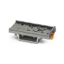 Phoenix Contact PTFIX-NS35 Adattatore per guida DIN per blocchi di distribuzione, poliammide grigia, NS 35/7,5 & NS 35/15