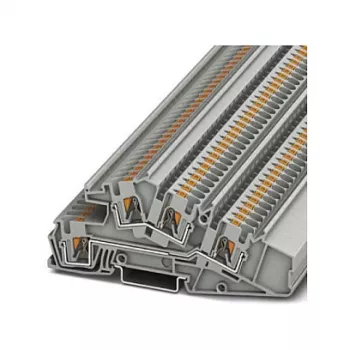 Phoenix Contact PTI 4-L/L Morsetto modulare a 3 livelli, push-in, 4 mm², 400 V, 32 A, grigio