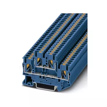 Phoenix 3210570 PTTB 2,5 BU Morsetto a doppio livello con tecnologia push-in