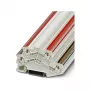 Phoenix Contact PTTBS-1,5/SWH/U-BK/O-RD morsetto doppio su guida nero/rosso