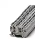 Phoenix Contact ST 4 Morsetto passante, connessione a molla, 4 mm², grigio, montaggio su guida DIN, 800 V, 32 A