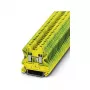 Phoenix Contact UT 2,5-PE Morsetto per conduttore di protezione - verde-giallo, connessione a vite, 2,5 mm², montaggio su guida DIN