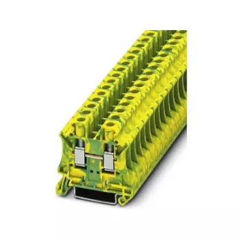 Phoenix Contact UT 6-PE morsetto di terra, connessione a vite, verde-giallo, 10 mm²