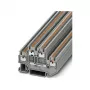 Phoenix PTTB 1,5/S Morsetto doppio su due livelli, push-in, 1,5 mm², grigio
