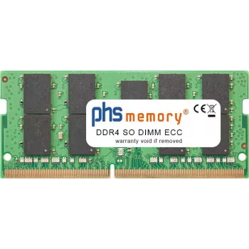 PHS-memory 16GB DDR4 ECC SO-DIMM 3200MHz PC4-25600E memoria per Getac X600 Server SP556495