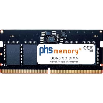 PHS-memory 8GB DDR5 SO-DIMM 4800MHz PC5-38400S Non-ECC Unbuffered RAM per Asus TUF Gaming FA607NU-R5085 (SP621553)
