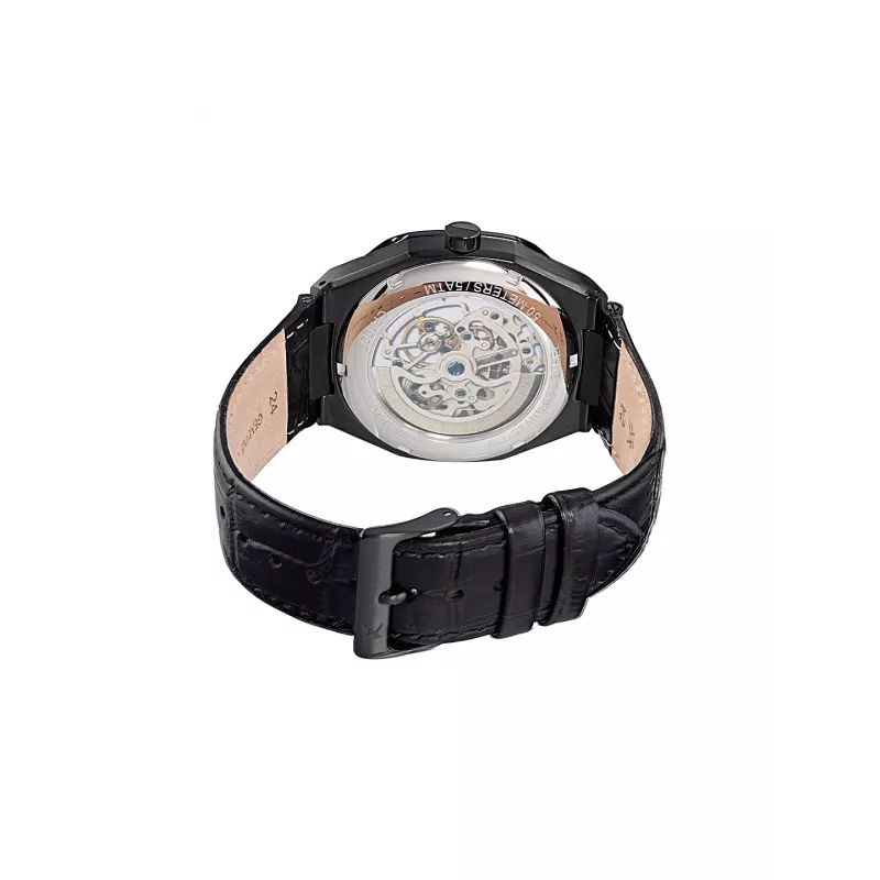 Pierre Cardin Orologio uomo al quarzo analogico CF.1002.LB.1 42mm quadrante nero cinturino in pelle