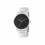 Pierre Cardin Orologio uomo al quarzo analogico CLC.6006 - Cassa in acciaio inox 43mm cinturino in pelle nera