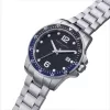 Pierre Cardin orologio da uomo analogico al quarzo CNI.0030 40mm quadrante nero cinturino in pelle