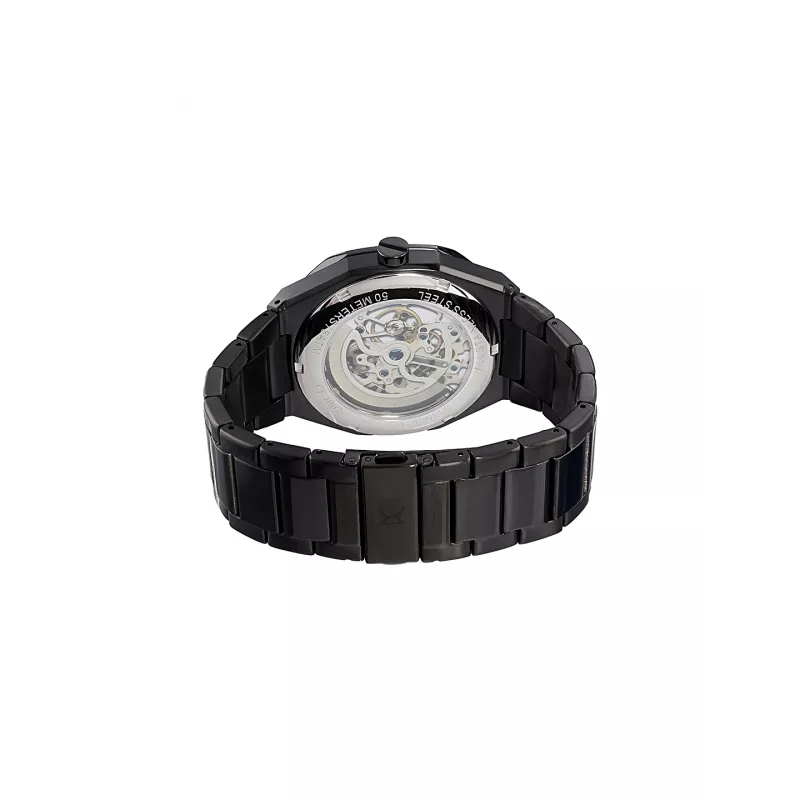 Pierre Cardin Orologio Analogico al Quarzo Uomo CF.1002.MB 42mm Nero Acciaio Inox Milanese Mesh
