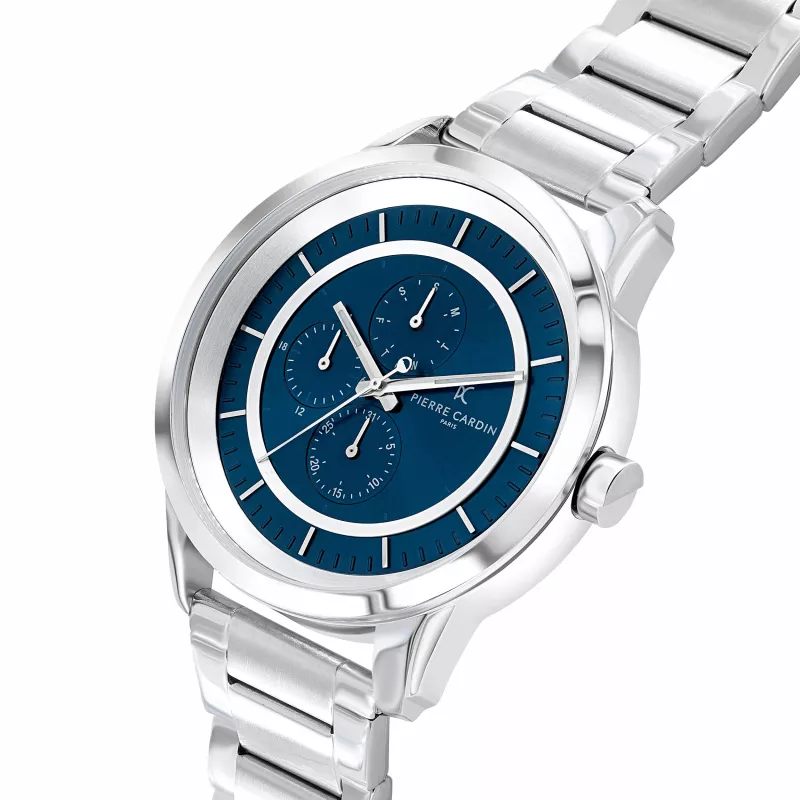 Pierre Cardin Orologio uomo CCP.5013 45mm acciaio inox quarzo analogico