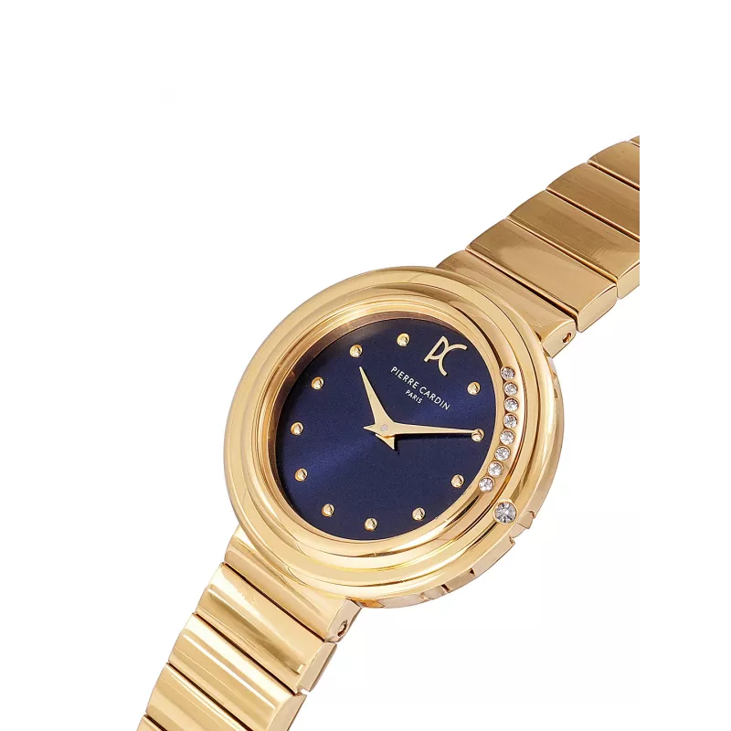 Pierre Cardin orologio da donna analogico al quarzo CF.1010.MG bracciale a maglia milanese in acciaio inossidabile argento 32mm