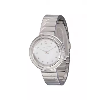 Pierre Cardin orologio da donna analogico al quarzo CF.1010.MS.1 32mm bracciale a maglia milanese in acciaio inossidabile argento