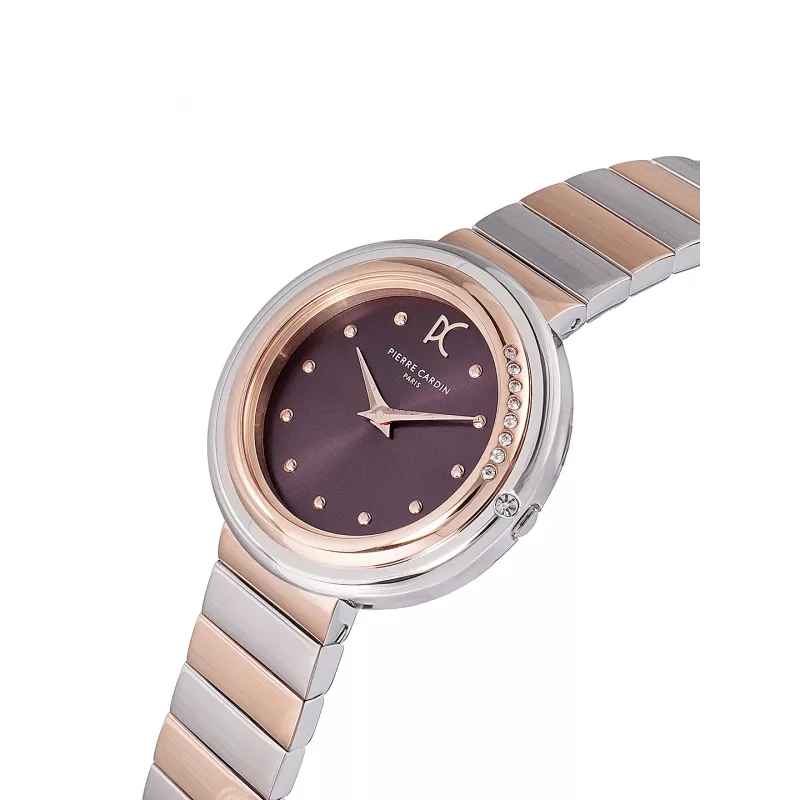 Pierre Cardin orologio da donna CF.1010.MU.1 orologio analogico al quarzo 32mm argento acciaio inox mesh
