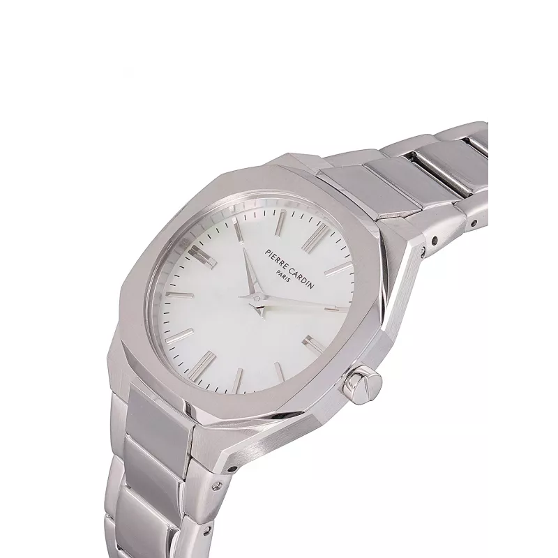 Pierre Cardin Orologio da polso da donna al quarzo CF.1008.MS.2 (32mm) acciaio inox mesh