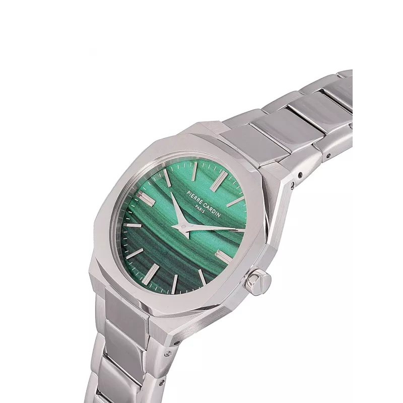 Pierre Cardin orologio da donna analogico al quarzo CF.1008.MS.3 32mm acciaio inossidabile argento bracciale a maglia milanese