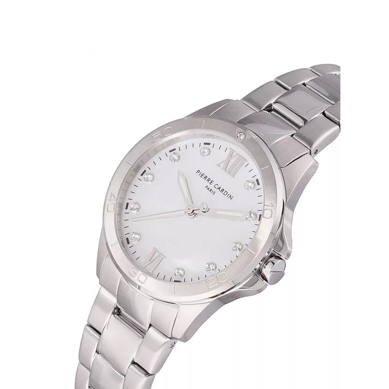 Pierre Cardin Orologio donna CF.1009.MS 34mm argento acciaio inox quarzo analogico