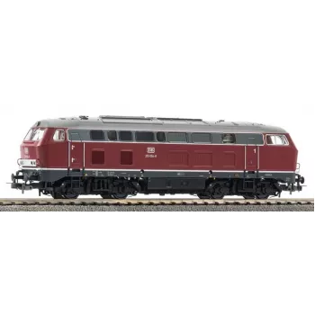 PIKO 22060 locomotiva diesel H0 BR 215 DB epoca IV con interfaccia digitale PluX22