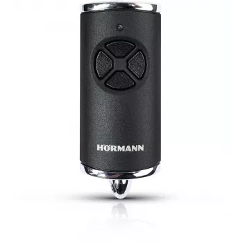 Pilot Hormann HSE 4 868MHz BiSecure radiocomando (nero, opaco, tasti cromati)