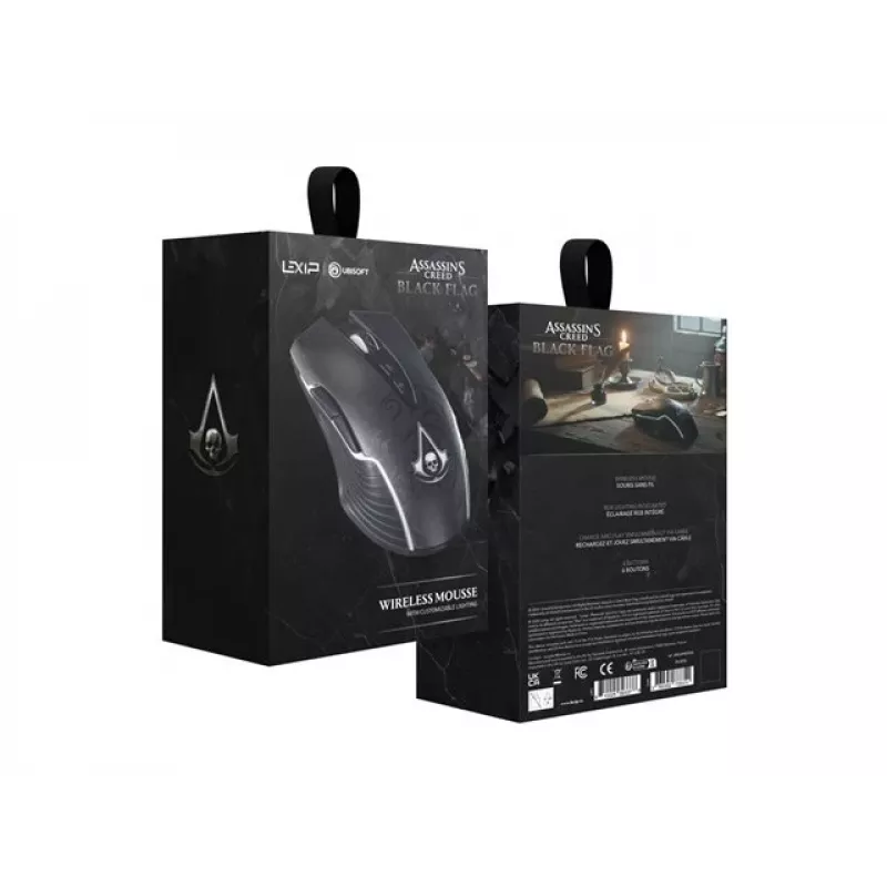 PIXMINDS LEXIP BLACK FLAG RESYNCED TATOO Mouse wireless