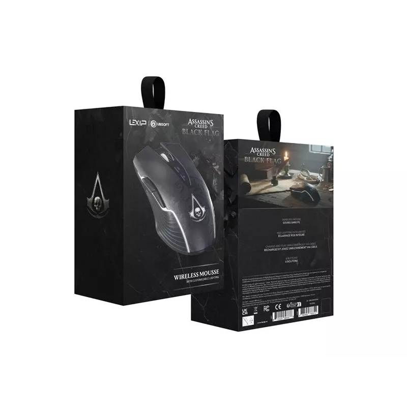 PIXMINDS LEXIP BLACK FLAG RESYNCED TATOO Mouse wireless
