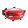 Forno per pizza TEESA SUPREME, 1200 W, 32 cm, finestra, pietra rimovibile, doppio controllo riscaldamento