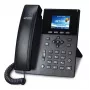PLANET VIP-1260PT Telefono IP PoE a colori ad alta risoluzione con telecamera 3MP, LCD 6 righe, nero